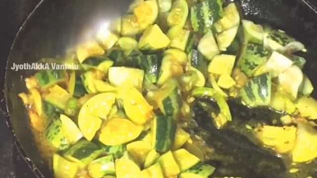 5 నిమిషాలలో తయారయ్యేకూర || Budamkaya Curry - by JyothAkkA Vantalu смотреть онлайн