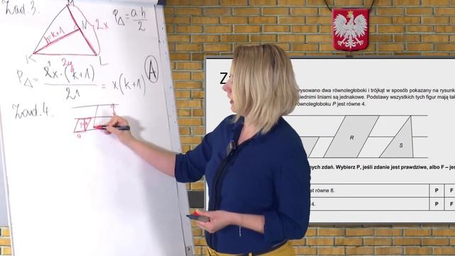Matematyka - SP - egzamin ósmoklasisty. Wielokąty w zestawach egzaminacyjnych смотреть онлайн