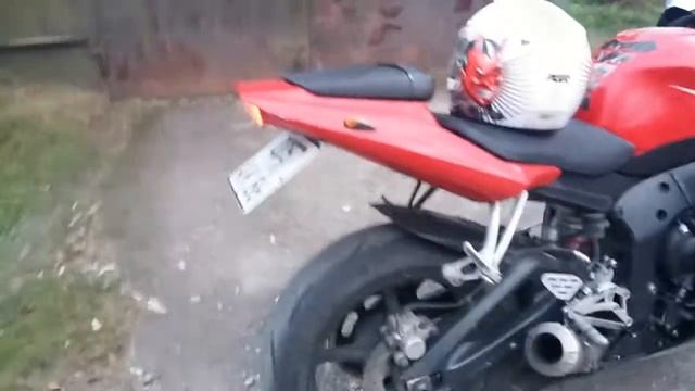 Yamaha R6 запуск после простоя. смотреть онлайн