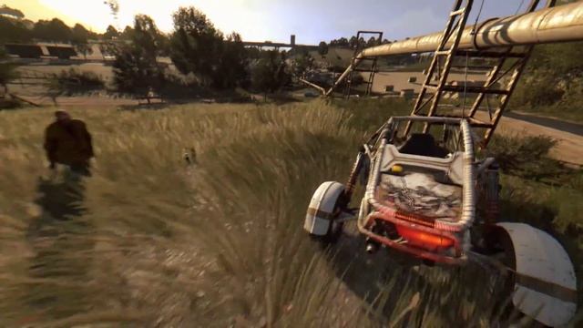 Dying Light The Following Buggy 3rd person view mod смотреть онлайн