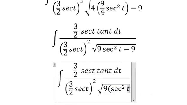 Calculus Help: Integral ∫ dx/(x^2 √(4x^2-9)) - Integration by trigonometric substitution смотреть онлайн
