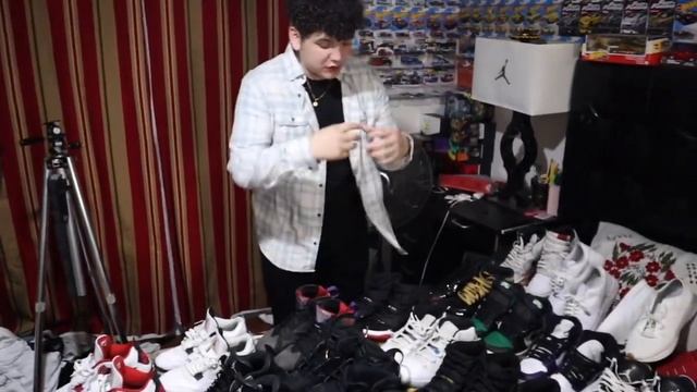 MY ENTIRE $10,000 SNEAKER COLLECTION!!+ SHOE SHOPPING VLOG🔥‼️ смотреть онлайн