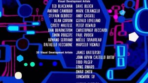 Cloudy with a Chance of Meatballs (2009) end credits