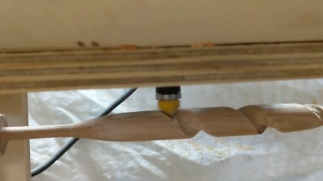 #2 Spiral Spindle cutting first pass смотреть онлайн