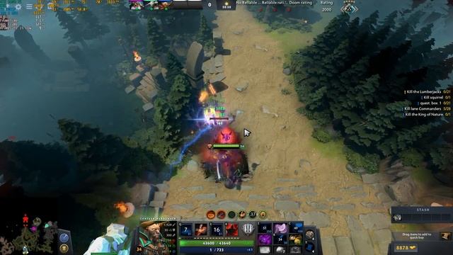 Random Defence Adventure - Dota 2 смотреть онлайн