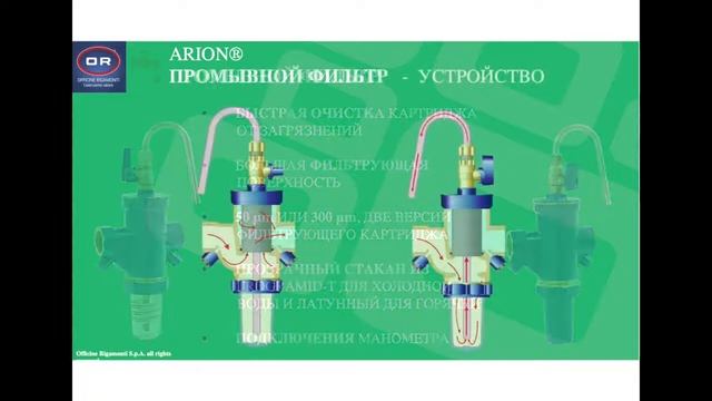 Лінія компонентів для водопровідних систем OFFICINE RIGAMONTI смотреть онлайн