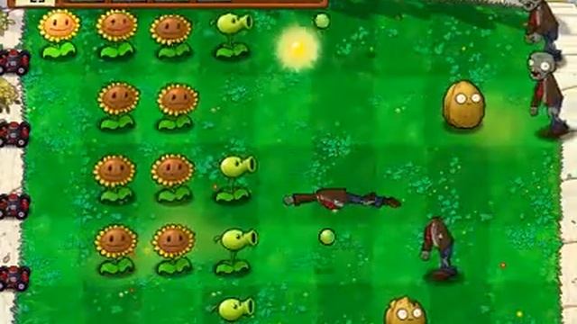 Прохождение игры Растения против Зомби эпизод 10 смотреть онлайн