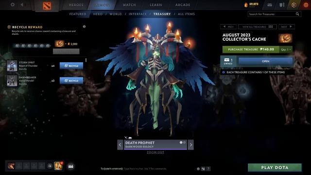 DOTA 2 - 2023 COLLECTORS CACHE IDEAL MIXED SET! смотреть онлайн