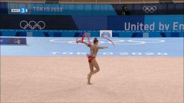 Arina Averina - Ribbon Qualifications - Tokyo 2020 Olympic Games (HD)