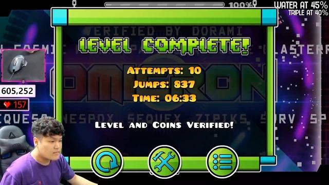 (Old) OMICRON 100% VERIFIED! [EXTREME DEMON] by Team Proxima | Geometry Dash смотреть онлайн