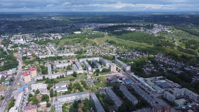 Ачинск с высоты - Круговая панорама города