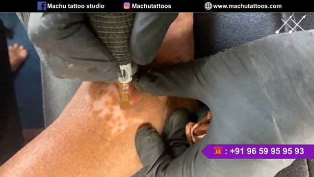Tattoo Artist helping Vitiligo people to get their original skin color back смотреть онлайн