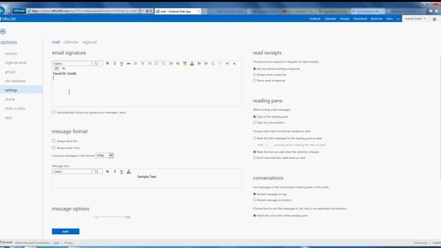 Setting a Signature in Email смотреть онлайн