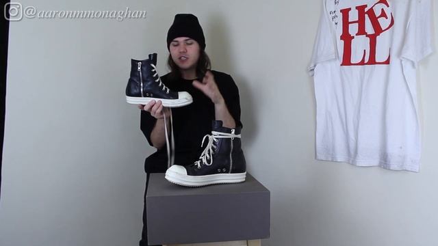 Rick Owens Ramones Review & On Foot смотреть онлайн