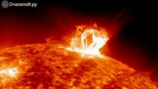 Будоражащие вспышки на Солнце смотреть онлайн