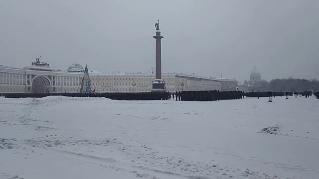 Репетиция Ленинградского Парада Победы смотреть онлайн