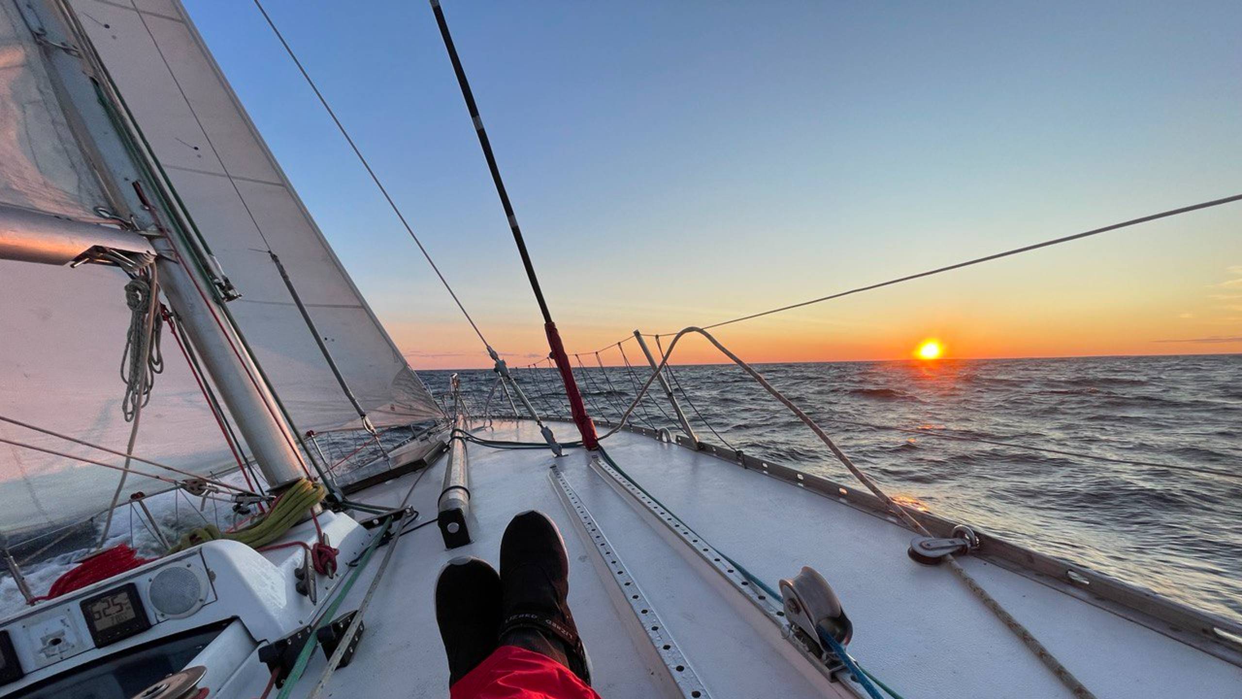 Балтийское Море, закатный вайб