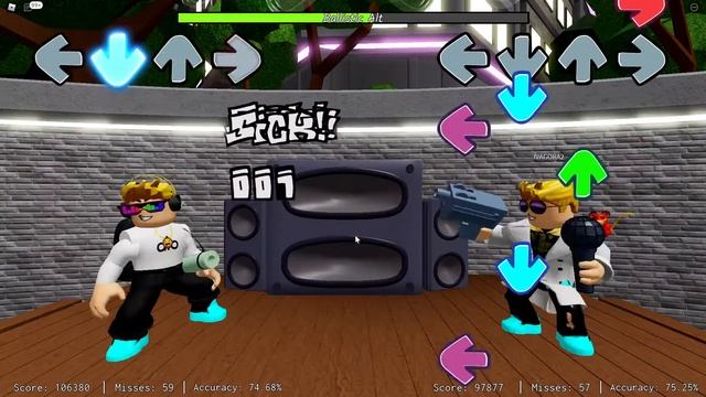 ВИТТИ vs ПИКО Friday Night Funkin РЭП БАТЛ в РОБЛОКСЕ! смотреть онлайн