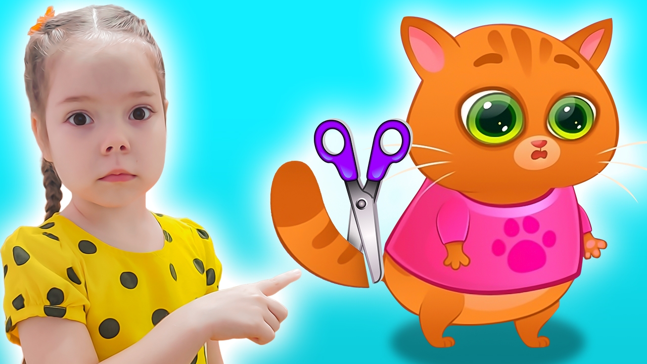 Настя и котик Bubbu в сборнике для детей | Бубу потерял хвост и другие приключения смотреть онлайн