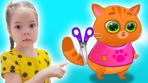 Настя и котик Bubbu в сборнике для детей | Бубу потерял хвост и другие приключения