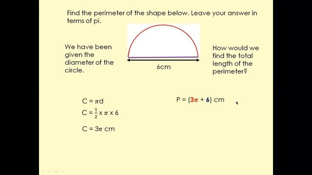 Perimeter of a circle смотреть онлайн