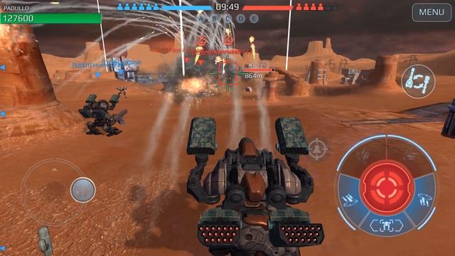War Robots Natasha Galahad Rogatka Stalker Skirmish Mode Gameplay