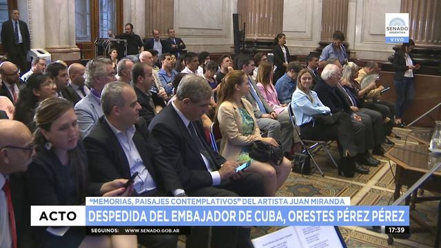 DESPEDIDA AL EMBAJADOR DE CUBA 12-11-19 смотреть онлайн