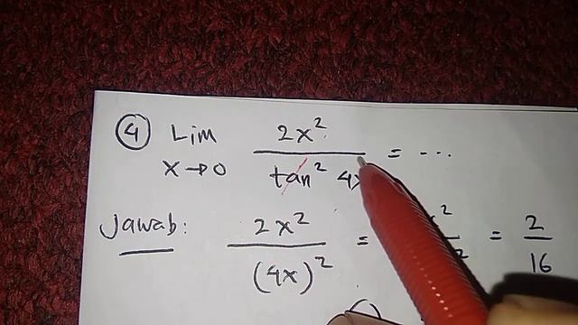 1.Limit x mendekati 0 dari sin 6x per x =... 2.Lim x mendekati π/4 dari cos^2x - sin^x per cosx -si смотреть онлайн