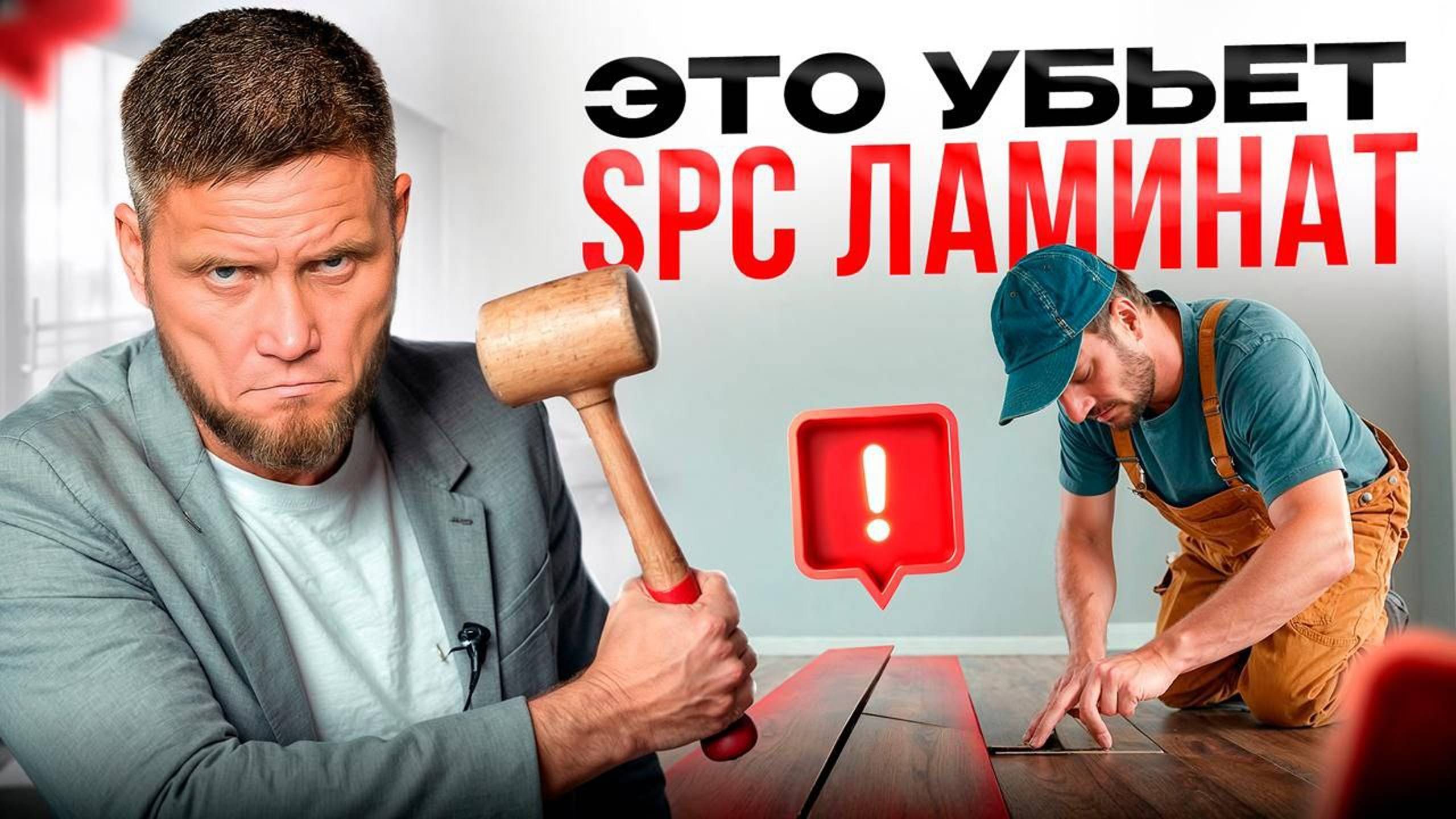 Укладка SPC ламината. 6 ошибок, которые убьют напольное покрытие! смотреть онлайн