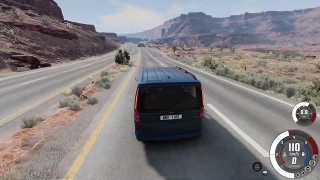 Оно съело все машины!!! BeamNG.drive смотреть онлайн