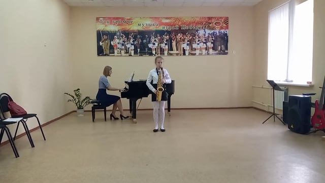 Пингвины - В. Купревич. Варвара Гуренко (саксофон) смотреть онлайн