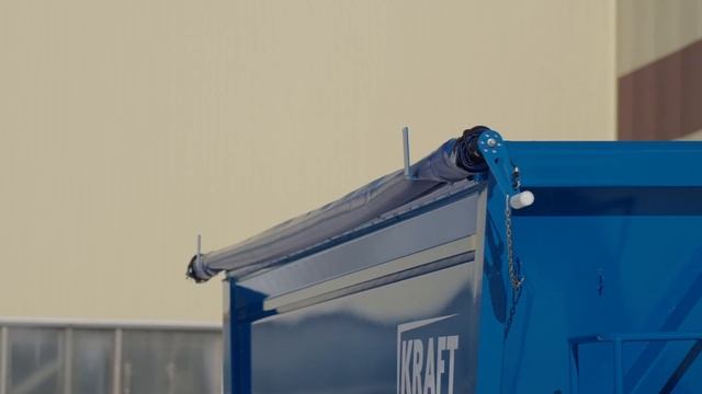 Обзор самосвального прицепа KRAFT тридем 18 м3 смотреть онлайн