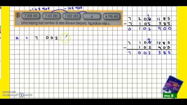 tahun 6 | ms 8_pola nombor_matematik tahun 6 смотреть онлайн