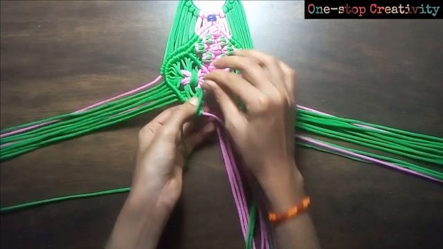 Macrame Mirror Wall Hanging | Macrame Wall Hanging Mirror/Micron Mirror | DIY | One-stop Creativity смотреть онлайн