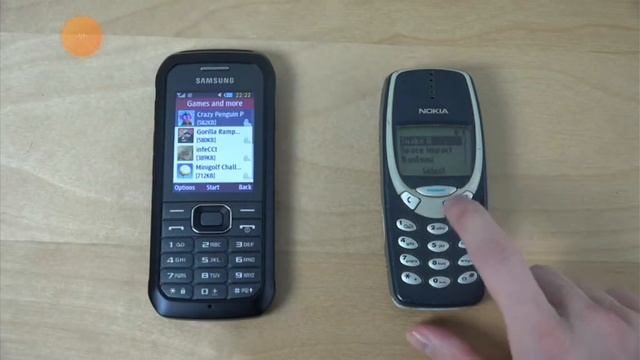 Samsung VS Nokia 550 3310