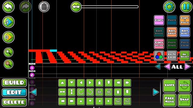 How to make the parallax effect in G.D.(geometry dash) смотреть онлайн