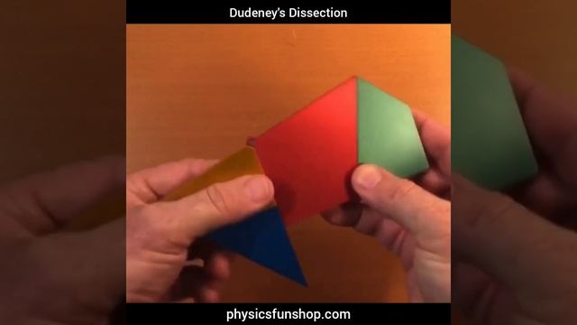 Unique Toy - Dudeney's Dissection смотреть онлайн