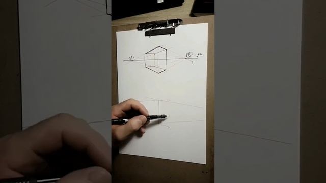 2 Point Perspective. Quick perspective lesson. #splintersketch #artlesson #perspective #drawing смотреть онлайн