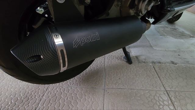 Polini Exhaust / Stock Exhaust - Vespa GTS300 смотреть онлайн