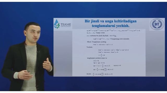 Algebra fanidan videodarslar to'plami (2 kurs): 10-videodars смотреть онлайн