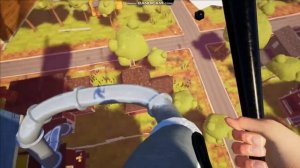 Добыли пистолет в игре Hello Neighbor