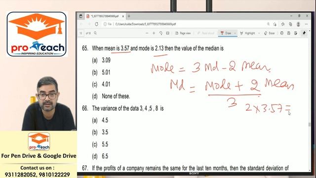 SOLUTION OF BUSINESS MATHS MTP APRIL 2021 PART 2ND смотреть онлайн