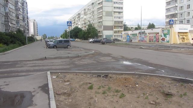 Улица Фрязиновская, июнь 2015 года. Район Фрязиново. смотреть онлайн