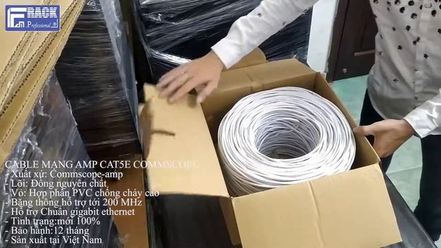 CABLE MẠNG AMP CAT5E COMMSCOPE смотреть онлайн
