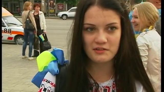 Марш мира запорожских студентов смотреть онлайн