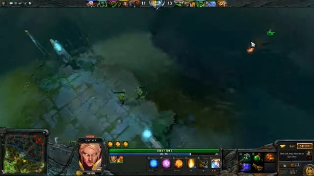 Dota 2 - Invoker Gameplay by Myth смотреть онлайн