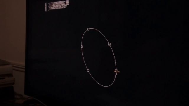 General ellipse targetting five points drawn of equations - precise solution смотреть онлайн