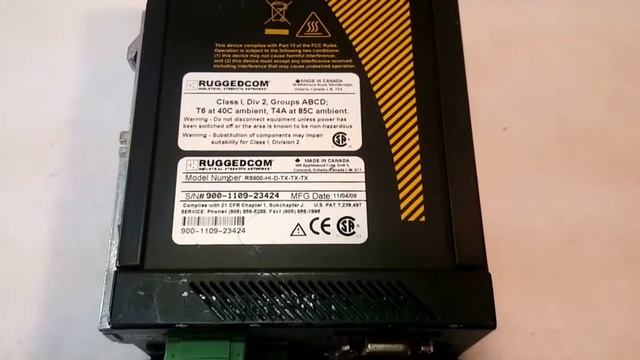 RuggedCom RS900 9-Port Managed Ethernet Switch with Fiber Optical Uplinks A Closer Look смотреть онлайн