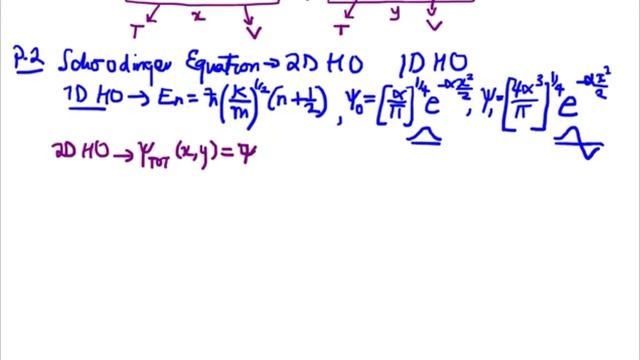 Schrödinger Equation from 1D to 2D Harmonic Oscillator смотреть онлайн