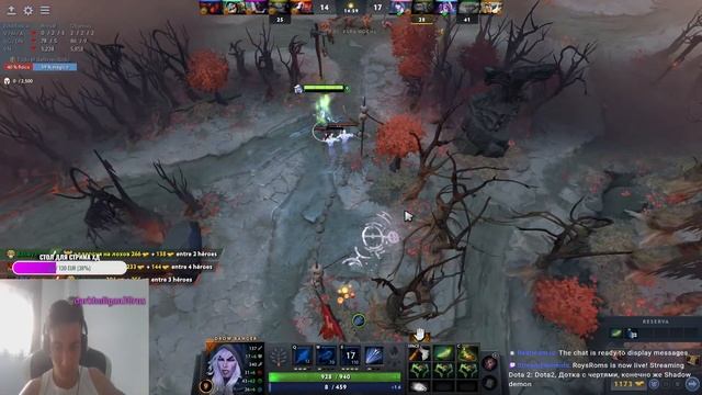 Dota2, Дотка с чертями, конечно же Shadow demon смотреть онлайн